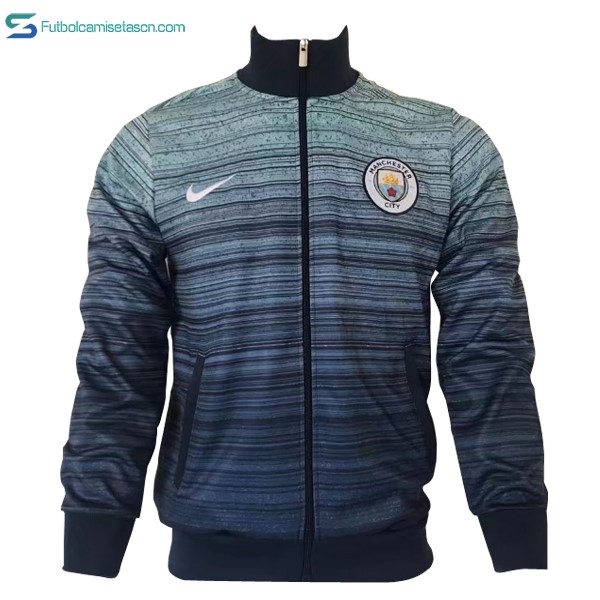 Chaqueta Manchester City 2017/18 Azul